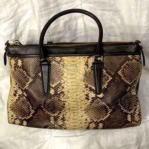 Authentic Coach Python Morgan Satchel. Style F35881